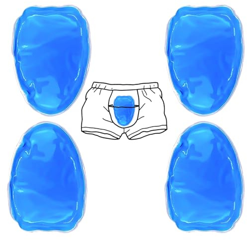 Ice Pack for Post-Vasectomy Support and Recovery, Blue