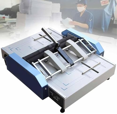 Machine automatique de pliage de livrets et de papier pour brochures, manuels et invitations professionnels