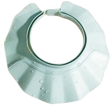 usefulbeauty - Gorro de ducha protector, ajustable, protección de la cabeza, ojos, orejas, visera, baño, bebé, lavado para el cabello, para bebés, adolescentes, adultos mayores, mujeres embarazadas | Visera de ducha y protector de cabeza de baño para baño, peluquería, ancianos, spa, hotel y