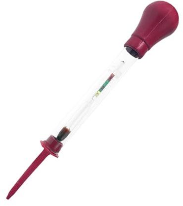 Probador de refrigerante batería para automóvil: medidor de líquido de radiador anticongelante | Probadores de densidad precisos para automóviles vehículos, medición de enfriamiento rápido,