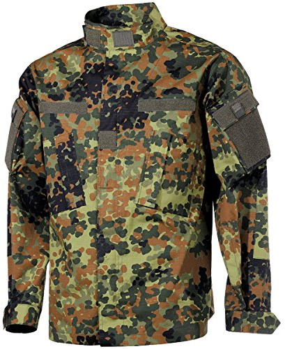 MFH Hommes ACU Veste de Terrain Ripstop Flecktarn taille M
