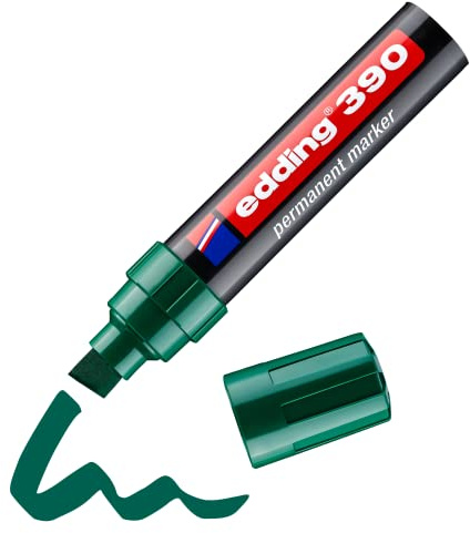 Edding jumbo permanentmarkör, 10 stycken 4 till 12 mm grön