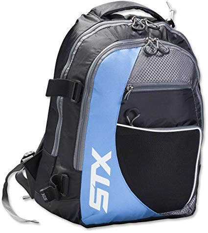 STX Lacrosse Sidewinder Lacrosse ryggsäck, svart/Columbia