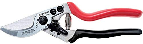 BERGER-Tools Aluminium leichten Griffen und austauschbaren Klingen Handscheren der Aluminium-Linie 1014 Rollgriffschere, abgewinkelt 215mm