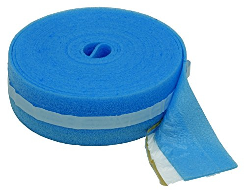 Randdämmstreifen Randstreifen Randdämmung Fußbodenheizung Estrich beidseitig selbstklebend 150 x 8 mm Rolle 25 m