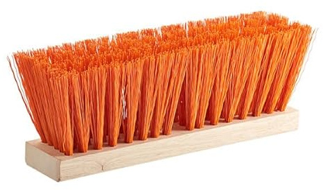 16 Orange Polypropylene Street Broom
