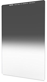 NiSi Verlaufsfilter 100x150mm GND8 0.9 Hard (3-Blenden) - Rechteckfilter aus optischem Glas mit mehrschichtiger Nanobeschichtung und IR-neutralem für 100mm System Filterhalter