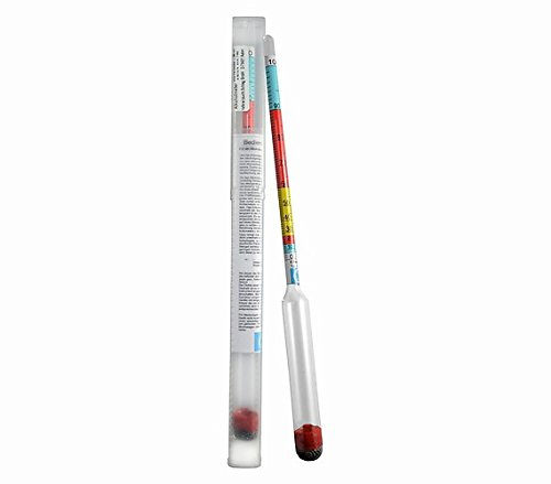 Vina Alkoholmeter zur Alkoholmessung in Destillaten, 26 cm