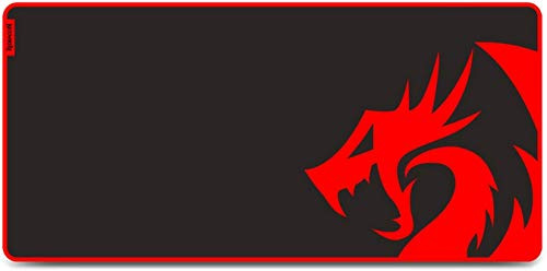 Redragon Kunlun L Gaming Maus pad Black, Red Pads (Black, Red, Image, Fabric, Rubber, 500 mm, 400 mm, 6 mm)