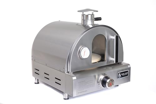 Mont Alpi MAPZ-SS - Forno per pizza a gas, grande, in acciaio inox