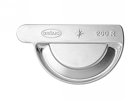 Zink Steckrinnenboden halbrund RG 333 mm rechts