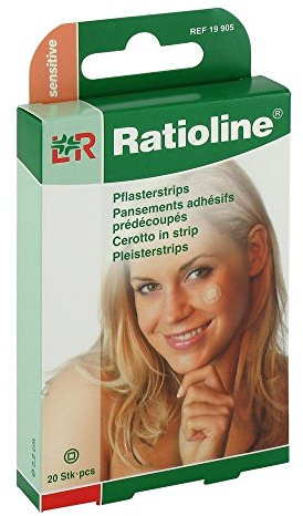 Ratioline Sensitive Pflasterstrips Rund