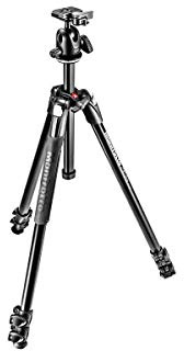 Manfrotto 290 Xtra 3-sektionsstativ i aluminium med 496 kulled