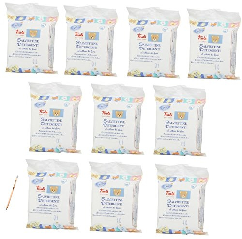 IRPot - 200 SALVIETTINE TRUDI BABY CARE POCKET AL NETTARE DI FIORI 10 CONF.