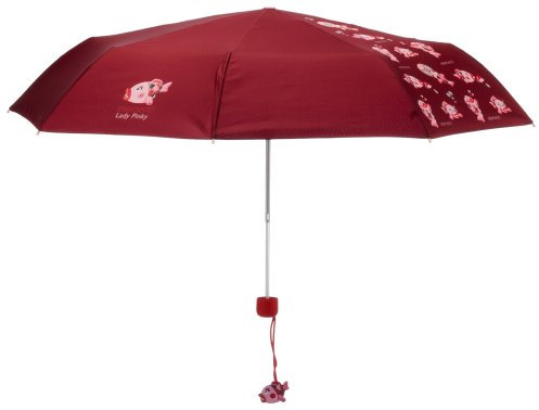 Allerhand AH-K-FLU-10 107 - Kids Foldable Umbrella Rouge - Kindertaschenschirm