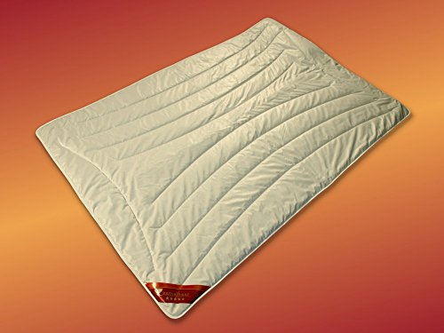 Kamelhaar Bettdecke 135x200 Steppbett Sommerbettdecke Natur