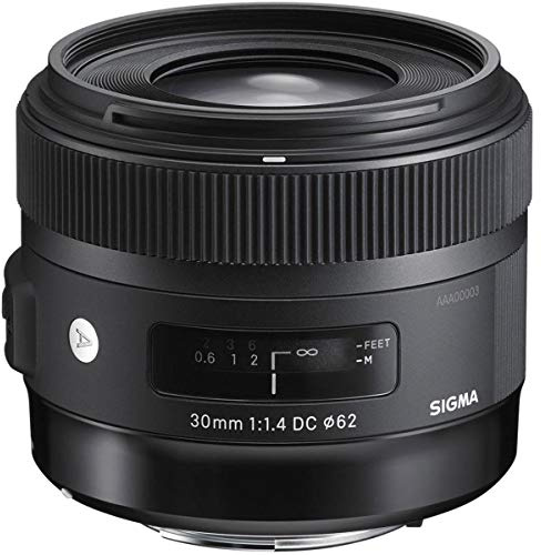 Sigma 30 mm F1.4 DC HSM SA Art - Objetivo para cámara Digitales réflex Montura Sigma. Negro