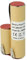 vhbw Akku kompatibel mit Gardena Rasenkantenschere Accu 3 (Standard, 2315, 2500) Rasen-Schere, Gartenschere - Ersatz für Accu3 - (NiMH, 3000mAh, 3.6V) Batterie