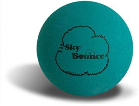 Sky Bounce Färg gummi handbollar för rekreation handboll, stickboll, racketboll, fångst, fiss och många fler spel, 5,5 cm (2 1/4 tum), grön, 12 stycken