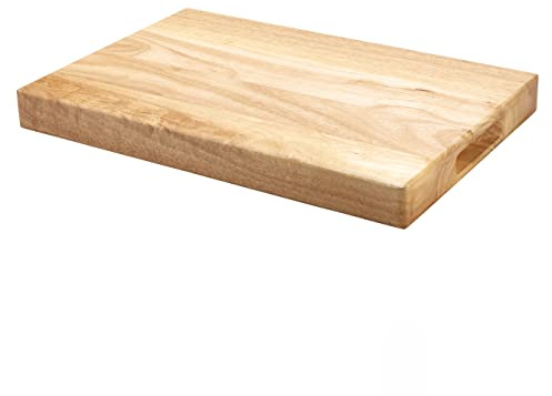 Winco Heavy-Duty 1.75 Thick Wood Cutting Board, 18 x 30, Natural Wood