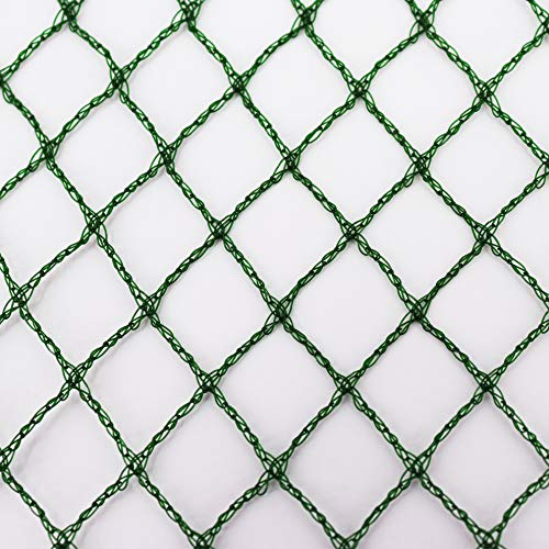 Aquagart® Teichnetz, 17m x 16m, dunkelgrün, engmaschig: Maschenweite 15mm x 15mm, Laubnetz, Teichabdecknetz, Vogelabwehrnetz, Reihernetz robust
