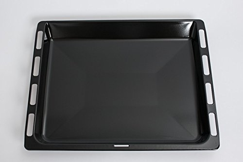 daniplus© Fettpfanne, Backblech emailliert 46,5 x 37,5 cm passend für Bosch Siemens Backofen - Nr.: 675876