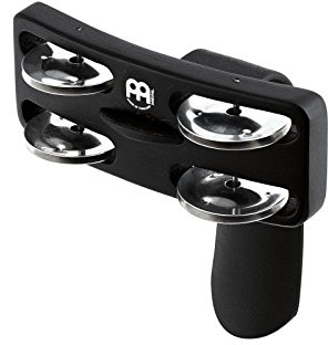 Meinl Heel Tambourine, HTA | Kompaktes Fuß-Tamburin, zum Einstecken in den Schuh, Kunststoff und Stahl