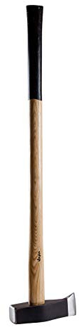 DEMA Spaltaxt 3 kg – Spalthammer mit Esche Holzgriff, Robustes Spaltbeil für Holzspalten, Axt & Beil für Garten und Werkstatt