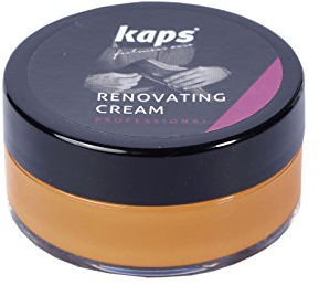 Kaps Reparaturcreme für Schuhe, Taschen, Sitze aus Glattleder, Kratz- und Abnutzungsschutz, Renovating Cream, 10 Farben (109 - Gazelle)