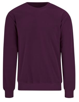TRIGEMA Nicki-tröja, aubergine, XL