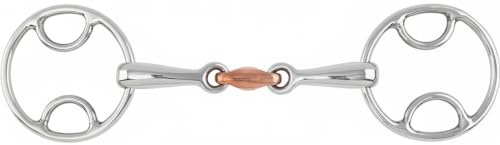 Shires Bevel Filetto Spezzato in 3 with Copper in Size: 14.0 Cm (EU). - Multicolour - 14.0 cm