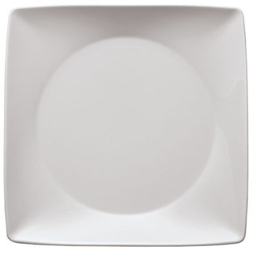Plato Llano Cuadrado cm 28 Omnia