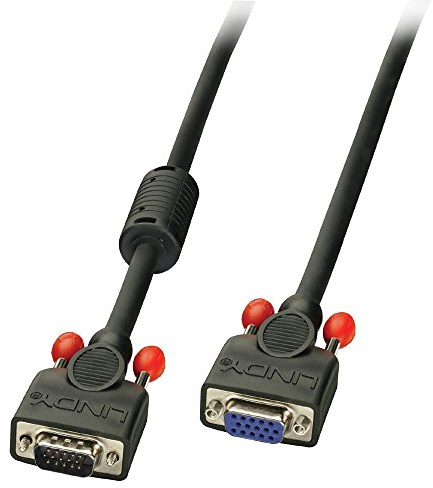Lindy 36398 Prolunga VGA Nera, 15m