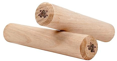 Atomik Climbing 2 Hard Wood Pegs for Peg Boards, Grip and Strength Training