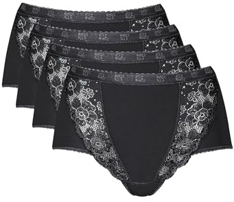 Sloggi Chic Maxi 4p Culotte Femme (Lot de 4)