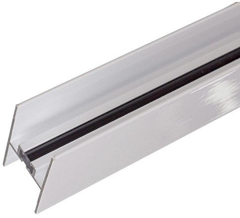 White 24/25mm Aluminium Muntin Bar Glass Unit Polycarbonate Joint Strip Thermally Broken Glazing Connector 2.1M Conservatory Roof