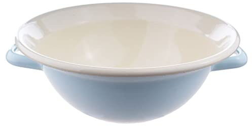 Riess, 598-006, Weitling Ø 22cm, BUNT PASTELL, Emaille, Vol. (rec.): 1,5 Liter, Made in Österreich, LBH: 26,9x23,2x9,1cm, 0,518kg, Induktionskocher kompatibel, Gasherd geeignet, Spülmaschinenfest