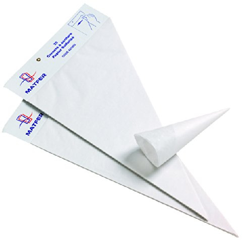 Cornet professionnel à écriture papier. Le carton de 10 liasses de 25.