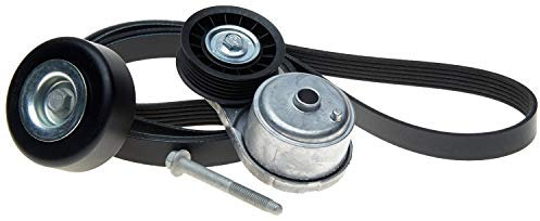 ACDelco ACK060960K1 Profi Automatik Riemenspanner und Riemenscheibe Set mit Spanner, Riemenscheibe, Riemen und Schraube