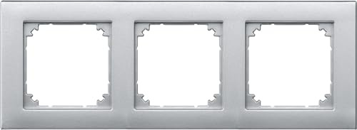 Merten 486360 M-PLAN-Rahmen, 3fach, aluminium
