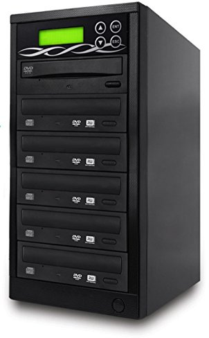 SATA DVD Duplicator - 5 Target Standalone CD / DVD Duplicator with SATA DVDRW