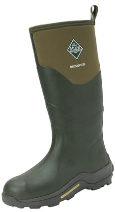 Muck Boots Muckmaster Hi Stivali di Gomma Wellington con Fodera in Lana Muschiata - EUR 46