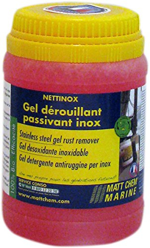 Passivierendes Rostentferner-Gel für Edelstahl - MATT CHEM