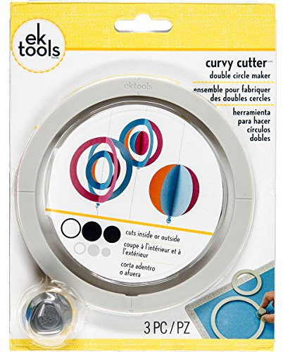 EK tools 54-00078 Curvy Cutter Double Circle Maker