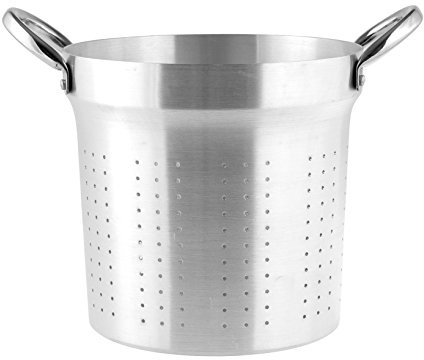 Pardini Omnia Colapasta Conico con 2 Manici, Alluminio, Grigio, 45 cm