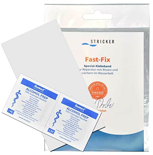 TEAR-AID Typ B Reparaturflicken für alle PVC-Arten - Wasserbetten, Planen, Zelte, Schlauchboote, Planschbecken, Pool, Hüpfburg, Campingausrüstung etc.