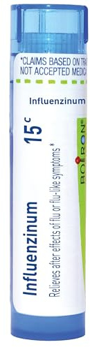 Boiron Influenzinum 15C for After Effects of Flu or Flu-Like Symptoms - 80 Pellets