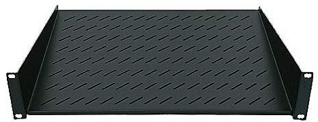 Intellinet 19 Fachboden zur Frontmontage 1 HE ( Montage an den beiden vorderen Profilschienen ) 150 mm Tiefe schwarz 712491, 1 HE 150 mm