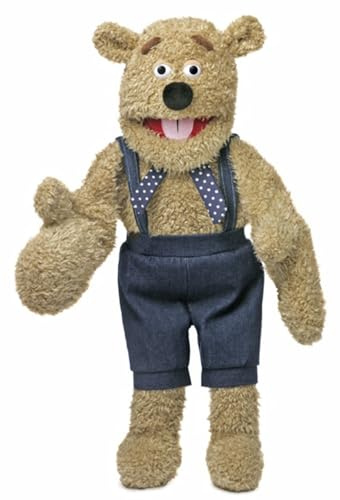 Silly Bear, Ventriloquist Style Puppet, w/Mittens, 65cm
