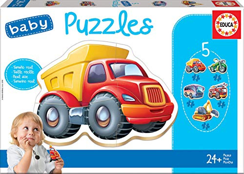 Educa - Puzzle pour Enfants - Véhicules (14866)